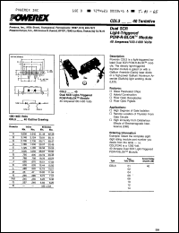 Click here to download CDL30640 Datasheet