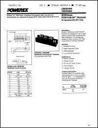 Click here to download CM420490 Datasheet