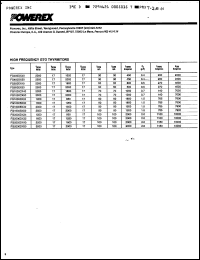 Click here to download FG1600BX32 Datasheet