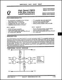 Click here to download QS74FCT2544ATQ Datasheet
