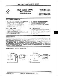 Click here to download QS74FCT2373TZ Datasheet