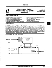 Click here to download QS8780-15SO Datasheet