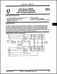 Click here to download QS88180-25J Datasheet