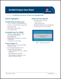 Click here to download QL6600-6PS672C Datasheet