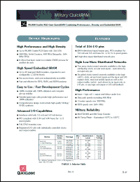 Click here to download QL4016-1CF100M Datasheet