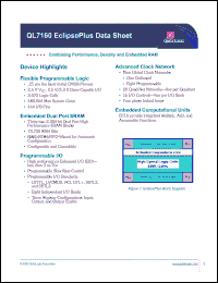 Click here to download QL7160-5PT280I Datasheet