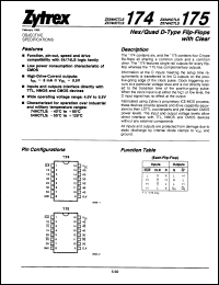 Click here to download ZX54HCTLS175J Datasheet