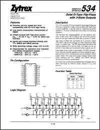 Click here to download ZX74HCT/LS534J2 Datasheet