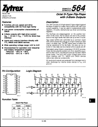 Click here to download ZX74HCT564N2 Datasheet