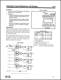 Click here to download 74LS298NA+2 Datasheet