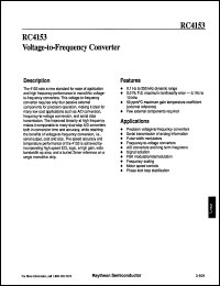 Click here to download RM4153DC/883B Datasheet