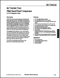 Click here to download RC7341KM Datasheet