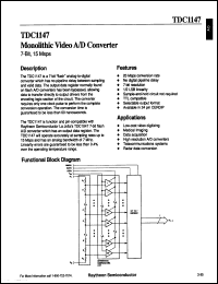 Click here to download TDC1147B7G Datasheet