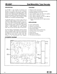 Click here to download XR2567CN Datasheet