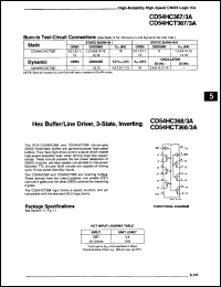 Click here to download CD74HCT368EX Datasheet