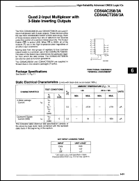 Click here to download CD74ACT258M Datasheet