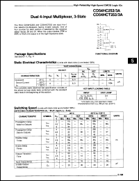 Click here to download CD74HC253E Datasheet