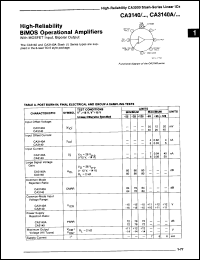 Click here to download CA5420AS Datasheet