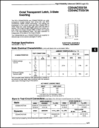 Click here to download CD54AC533F3A Datasheet