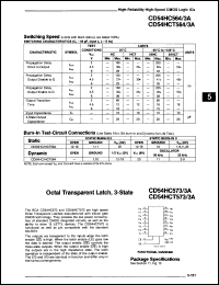 Click here to download CD74HC573E98 Datasheet