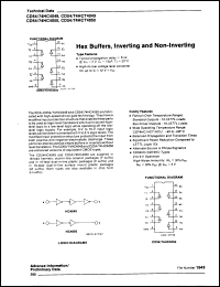 Click here to download CD74HCT4050MX Datasheet