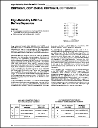 Click here to download CDP1857EX Datasheet