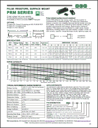 Click here to download PRM1X-102-K Datasheet