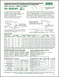 Click here to download OA2AA2720-R100 Datasheet