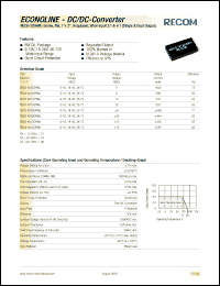 Click here to download REC8-1512SRWL Datasheet