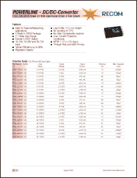 Click here to download RP05-1212SF Datasheet