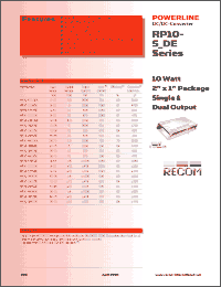 Click here to download RP10-4812DE Datasheet