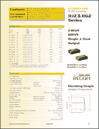 Click here to download RJZ-0909S Datasheet