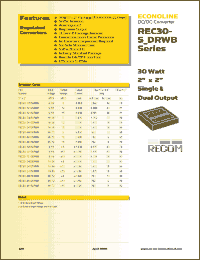 Click here to download REC30-1212SRWB Datasheet