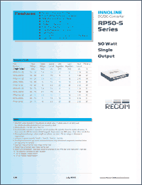 Click here to download RP50-481.8S Datasheet