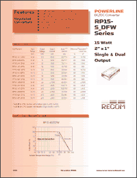 Click here to download RP15-2405SFWN Datasheet