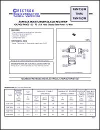 Click here to download FM4761W Datasheet