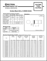 Click here to download DL4731A Datasheet