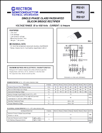 Click here to download RS101 Datasheet