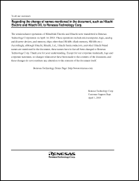 Click here to download H8S2161B Datasheet