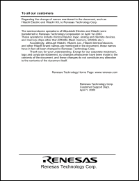 Click here to download HD6433334YCP Datasheet