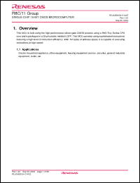 Click here to download R5F2111xxx Datasheet