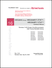 Click here to download H8S2647 Datasheet