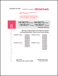 Click here to download HD64F38427 Datasheet