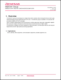 Click here to download M30810MC-XXXFP Datasheet