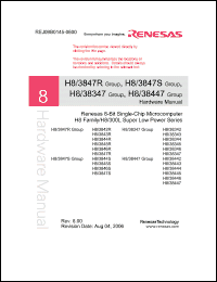 Click here to download HD6433846R Datasheet