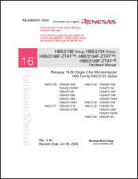 Click here to download HD6432138S Datasheet