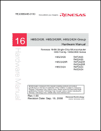 Click here to download H8S2426 Datasheet