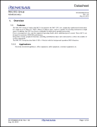 Click here to download R5F21358CNFP Datasheet