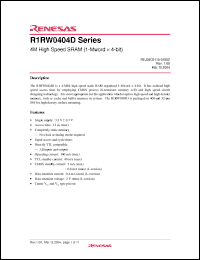 Click here to download REJ03C0115-0100Z Datasheet