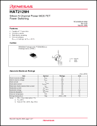 Click here to download HAT2129H-EL-E Datasheet